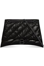 Balenciaga CRUSH CHAIN BAG LARGE | BLACK